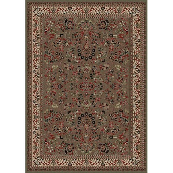 Concord Global 7 ft. 10 in. x 11 ft. 2 in. Persian Classics Isfahan - Green 20357